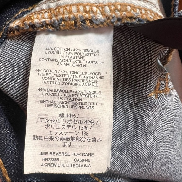 Madewell 9” High-Rise Skinny Jeans Size 26 Dark Wash - Picture 13 of 13